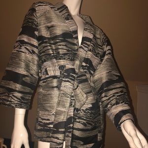 Textured light weight jacket